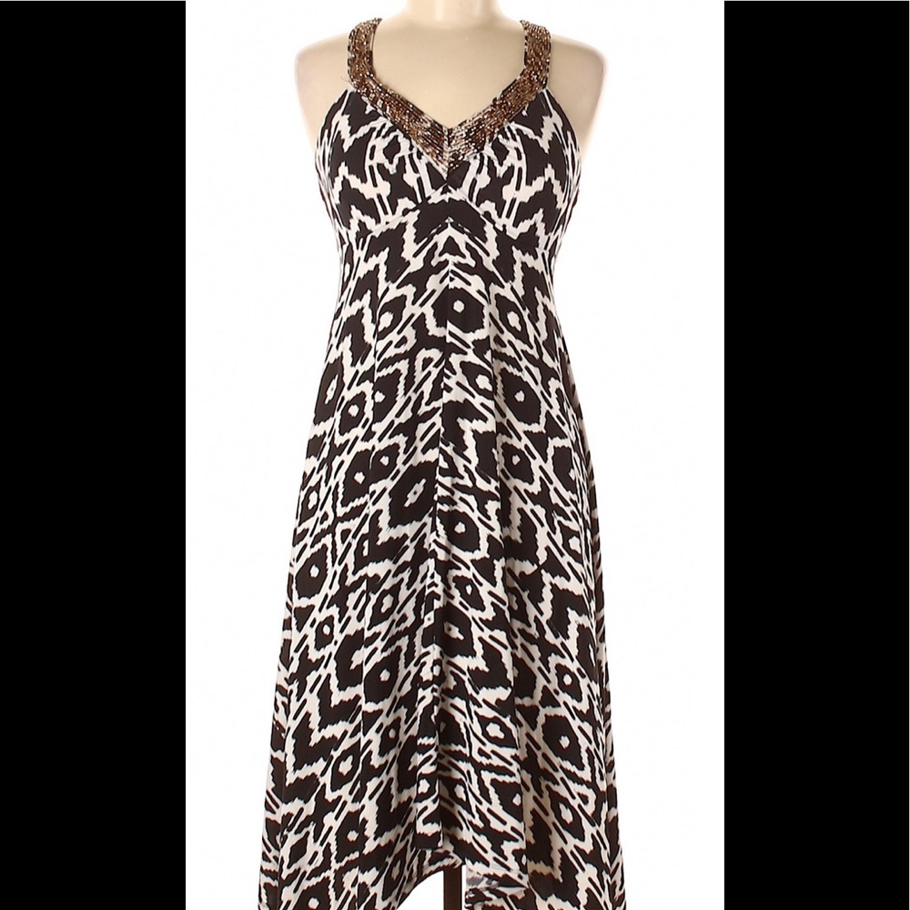 INC A-line Animal Print Sleeveless Dress Sz. 1X